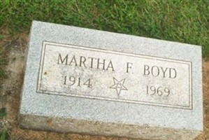 Martha F. Boyd