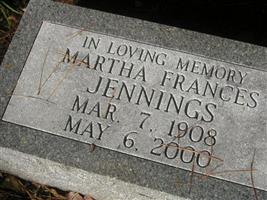 Martha Frances Jennings