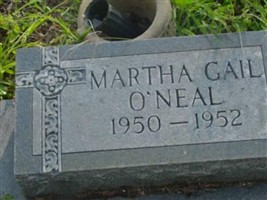 Martha Gail O'Neal Martha Gail O'Neal