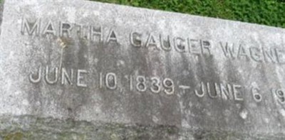 Martha Gauger Wagner Martha Gauger Wagner