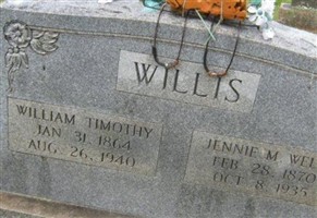 Martha Geneva "Jenny" Wells Willis Martha Geneva "Jenny" Wells Willis
