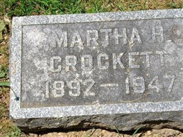 Martha H. Hall Crockett