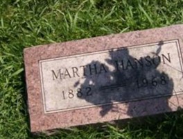 Martha Hanson Martha Hanson