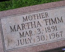 Martha Hein Timm