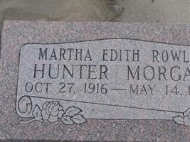 Martha Edith "Hunter Morgan" Rowley