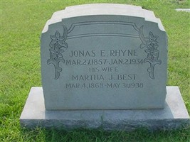 Martha J. Best Rhyne Martha J. Best Rhyne