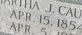 Martha J. Causby Martha J. Causby