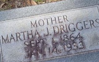 Martha J Driggers Martha J Driggers