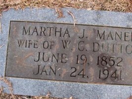 Martha J. Maner Dutton