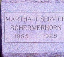 Martha J. Service Schermerhorn Martha J. Service Schermerhorn