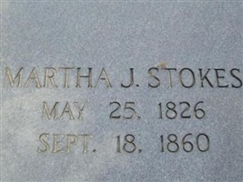 Martha J. Stokes Martha J. Stokes