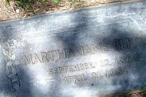 Martha Jane Clary Blitch