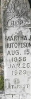 Martha Jane Findley Hutcheson Martha Jane Findley Hutcheson