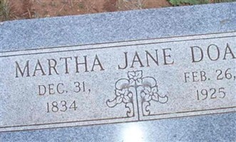 Martha Jane Franks Doan