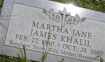 Martha Jane James Khalil