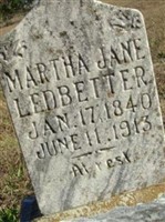 Martha Jane Ledbetter Martha Jane Ledbetter