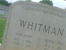 Martha Jane Pfaff Whitman
