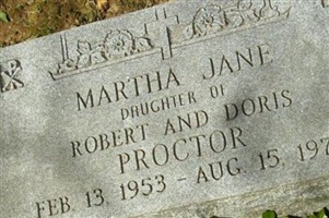 Martha Jane Proctor
