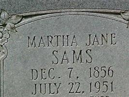Martha Jane Sams