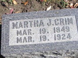 Martha Jane Shepherd Crim Martha Jane Shepherd Crim