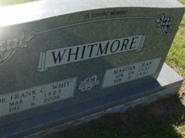 Martha "Jean" Whitmore Martha "Jean" Whitmore