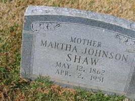Martha Johnson Shaw