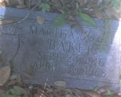 Martha Joyce Bell Baker