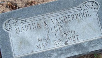 Martha K. Vanderpool Flud Martha K. Vanderpool Flud