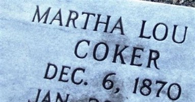 Martha Lou C Coker Martha Lou C Coker