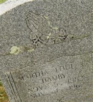 Martha Loue Cardwell Hamby Martha Loue Cardwell Hamby