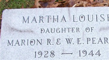 Martha Louise Pearson Martha Louise Pearson