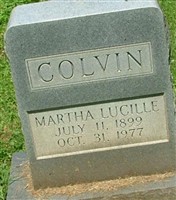 Martha Lucille Colvin