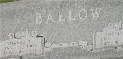 Martha Lulia McAnally Ballow