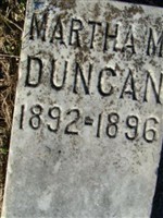 Martha M. Duncan Martha M. Duncan