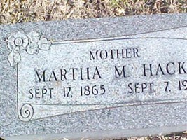 Martha M. Hacke
