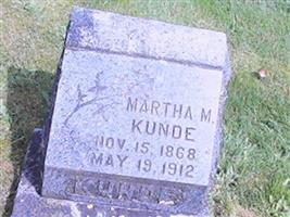 Martha M Kunde