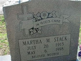 Martha M. Stack Martha M. Stack