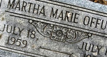 Martha Marie Offutt Martha Marie Offutt