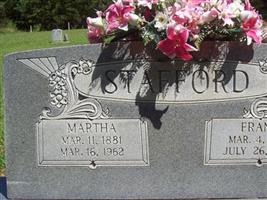 Martha "Mattie" Martin Stafford