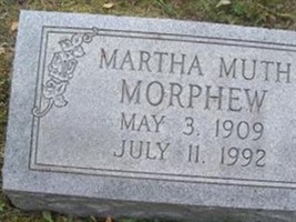 Martha Muth Morphew