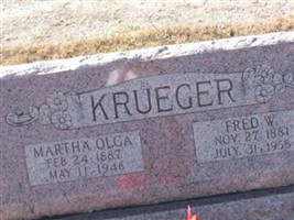 Martha Olga Behnke Krueger