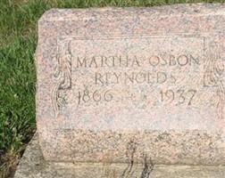 Martha Osborn Reynolds Martha Osborn Reynolds