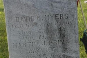Martha Prim Myers Martha Prim Myers