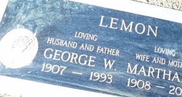 Martha Rosalia Carnahan Lemon