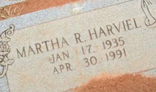 Martha Rose Rutherford Harviel Martha Rose Rutherford Harviel