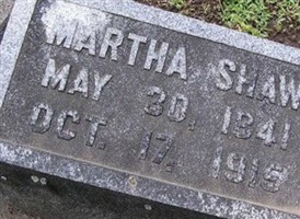 Martha Shaw Martha Shaw
