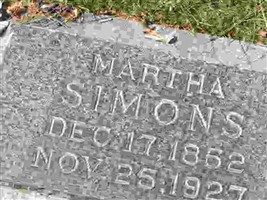 Martha Simons Martha Simons