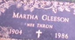 Martha Thron Gleeson Martha Thron Gleeson