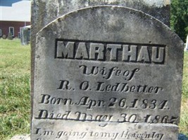 Martha Ursula Searcy Ledbetter Martha Ursula Searcy Ledbetter