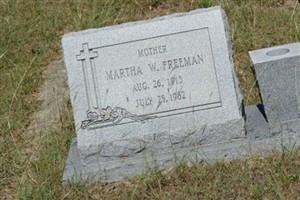 Martha W Freeman Martha W Freeman